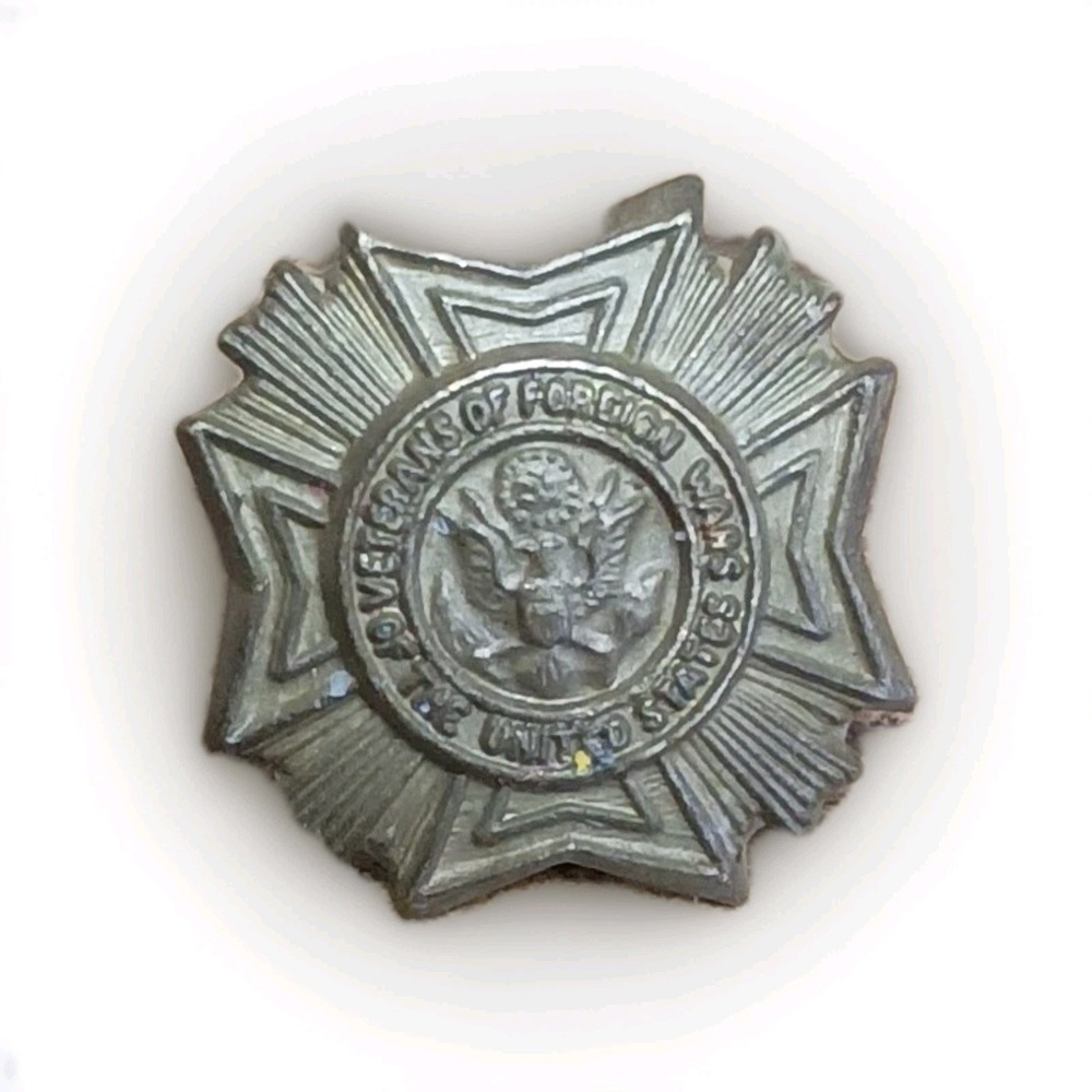 Veterans of Foreign Wars VFW USA Screw Back Lapel Pin Military Fraternal Group